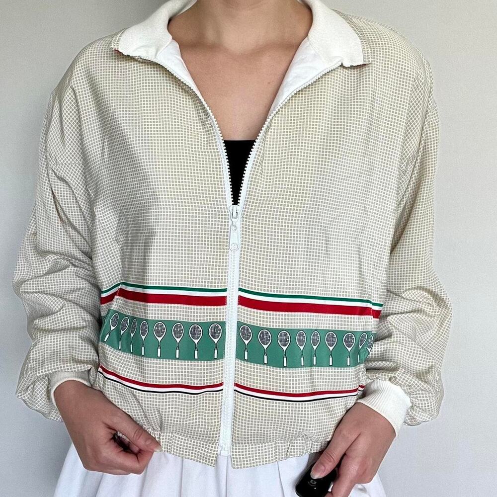 Vintage Tail Windbreaker Jacket Women's Size Small